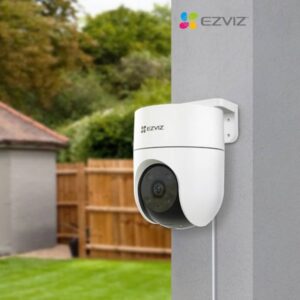 h8 2k cámara wi fi 2k/3mp 360° con visión nocturna a color para exteriores