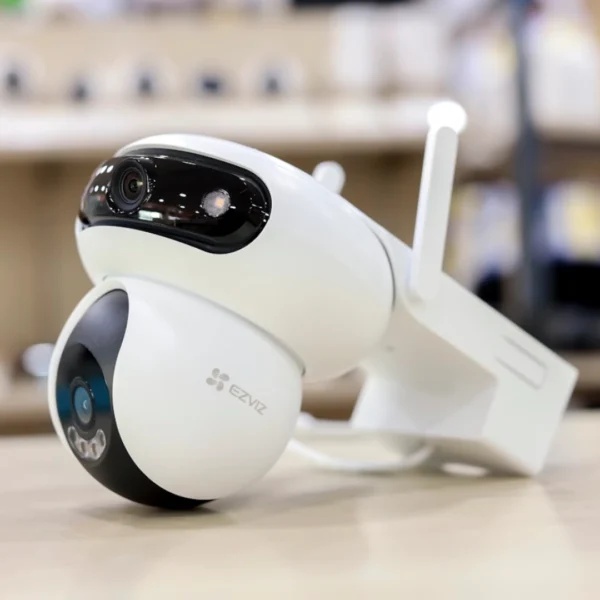 h90 cámara wi fi doble lente dual 2k+ para exteriores h90 cámara wi fi doble lente dual 2k+ para exteriores